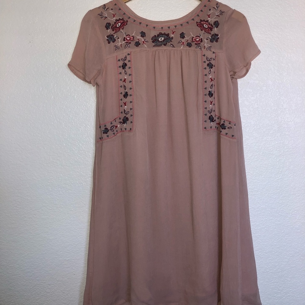Pink dress